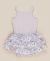HuxBaby Floral Summer Ballet Dress Lilac 2 Years